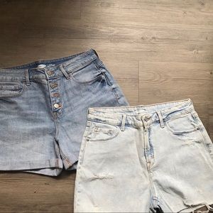 Old Navy High Waist Shorts Bundle